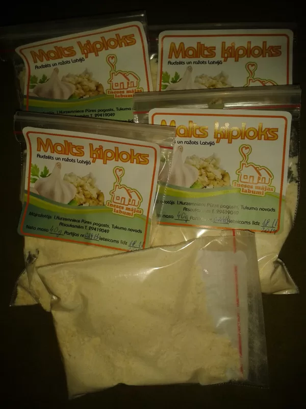 Ķiploku pulveris